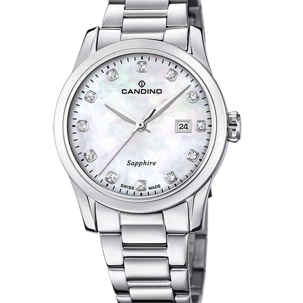 Reloj C4738/1 Candino Swiss Blanco Nácar Mujer Couples Classic image number 0.0
